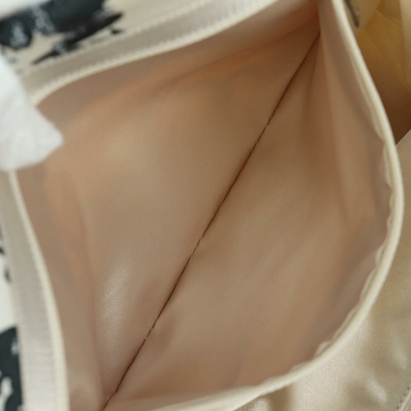 【日本直送】香奈兒新款旅遊系列夏威夷限量版手提包 尼龍材質 白色 銀色 CC 認證 AMZ373V-22