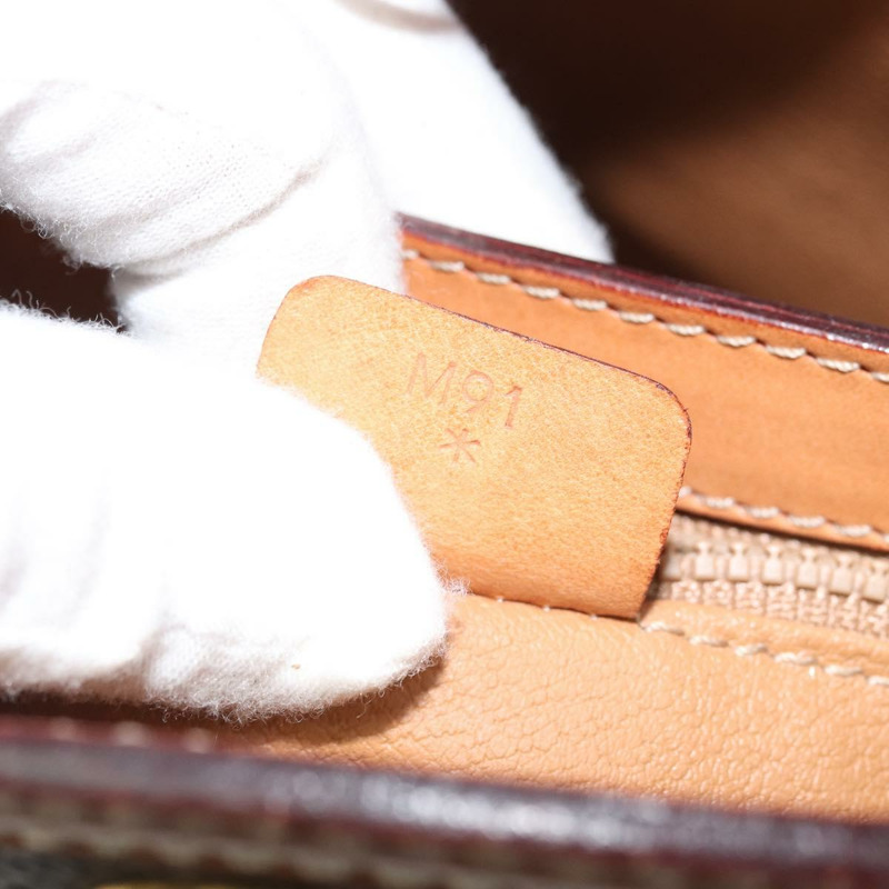 【日本直送】CELINE Macadam帆布肩背包 PVC皮革 棕色金色 正品 AMZ526A-11