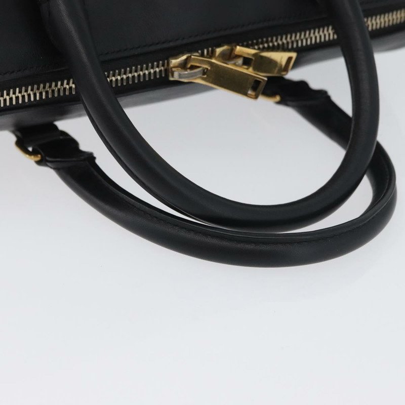 【日本直送】SAINT LAURENT 嬰兒旅行手提包 皮革 兩用 黑色 金色 330958 正品 hk3593A-6