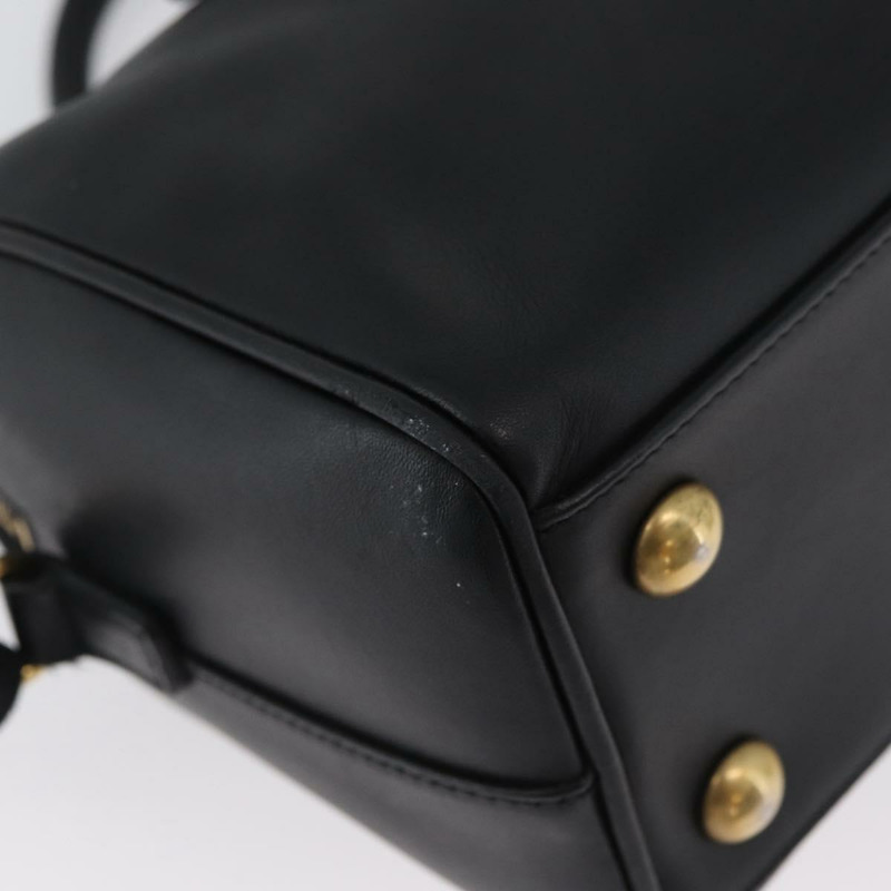 【日本直送】SAINT LAURENT 嬰兒旅行手提包 皮革 兩用 黑色 金色 330958 正品 hk3593A-15