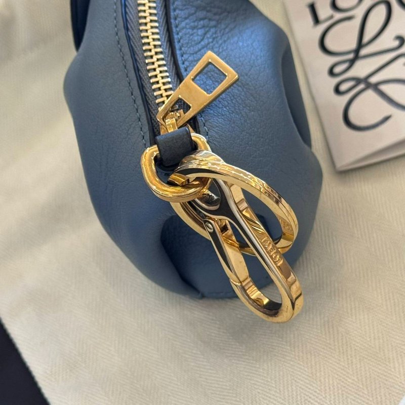 *SHIHNA名牌精品* LOEWE Animales Elephant 大象造型小牛皮零錢包-3