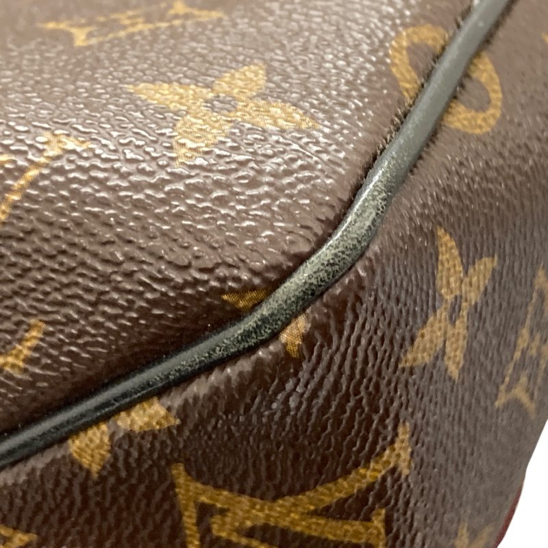 LOUIS VUITTON 路易威登 M40934 MONOGRAM MACASSAR DISTRICT MM 肩包/斜背包 PVC帆布 老花 棕色 銀釦-12