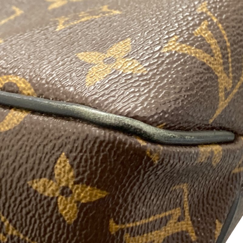 LOUIS VUITTON 路易威登 M40934 MONOGRAM MACASSAR DISTRICT MM 肩包/斜背包 PVC帆布 老花 棕色 銀釦-13