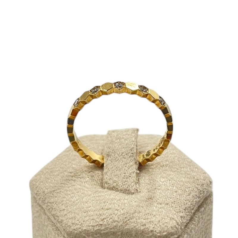 CHAUMET 尚美 BEE MY LOVE 蜂巢鑽戒 K18YG #54-5