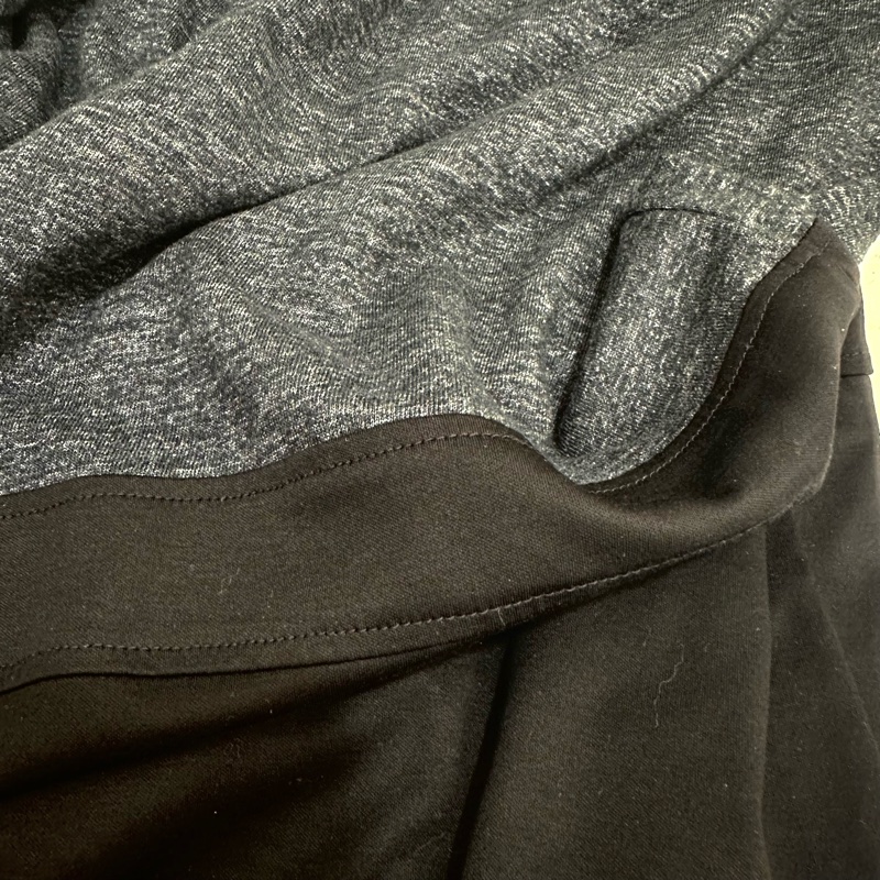 Burberry 巴寶莉 拼接黑灰連身裙 藍標 中古 二手 vintage-13