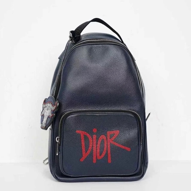 Dior shawn聯名 限量版肩背包胸包 20*33cm  95新 配件塵袋-1