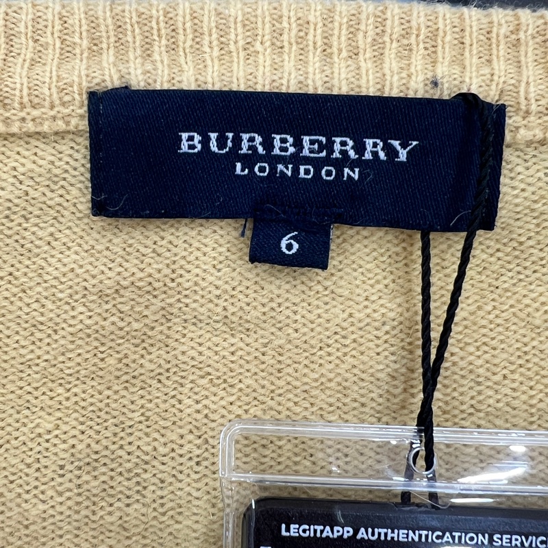 Burberry London V 領毛衣-4