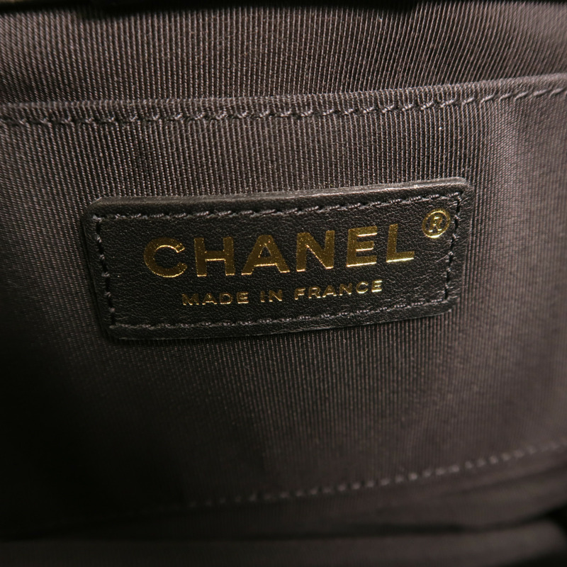 CHANEL 羊皮皮革CC Chain Accordion Bag金扣鏈帶肩背袋-5