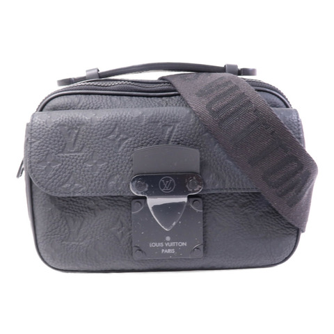 LOUIS VUITTON Monogram Taurillon S Lock肩背袋