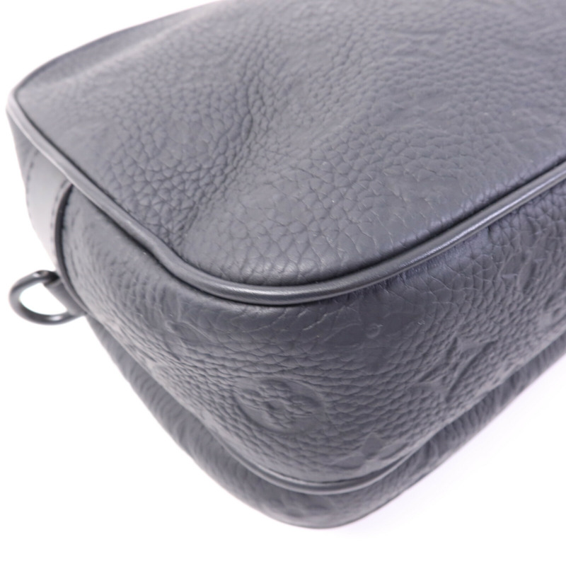 LOUIS VUITTON Monogram Taurillon S Lock肩背袋-12