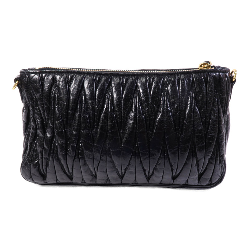 Miu Miu 羊皮皮革Shoulder Bag金扣肩背袋-1