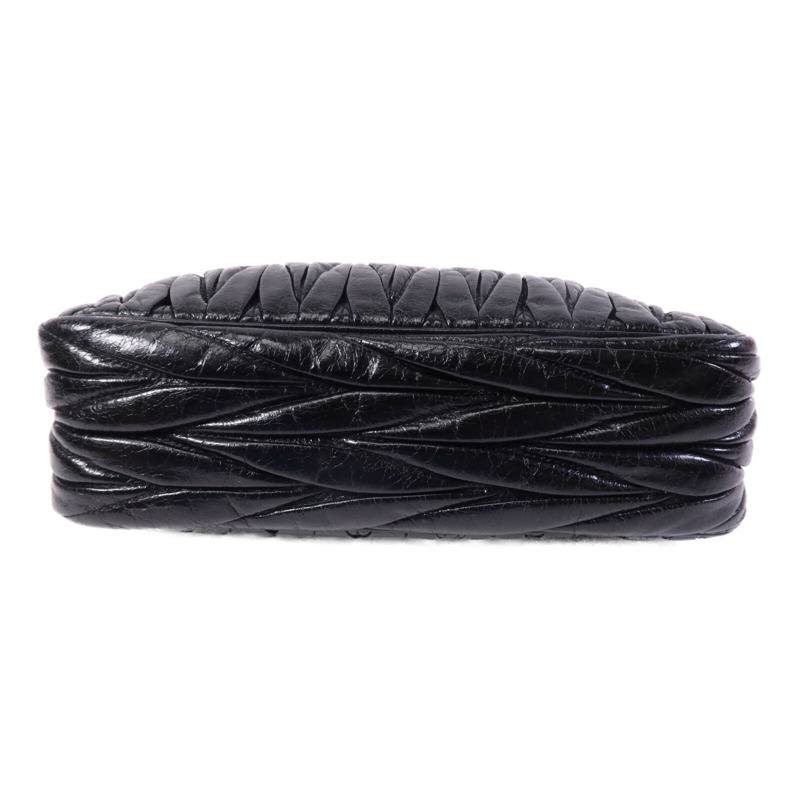 Miu Miu 羊皮皮革Shoulder Bag金扣肩背袋-3