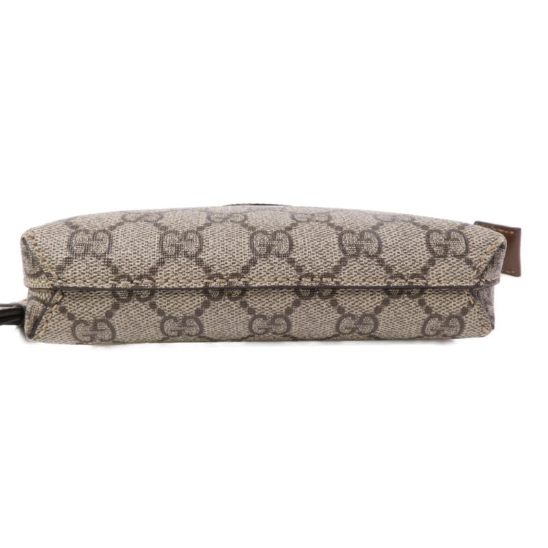 GUCCI 塗層帆布Interlocking G Messenger Bag金扣肩背袋-3