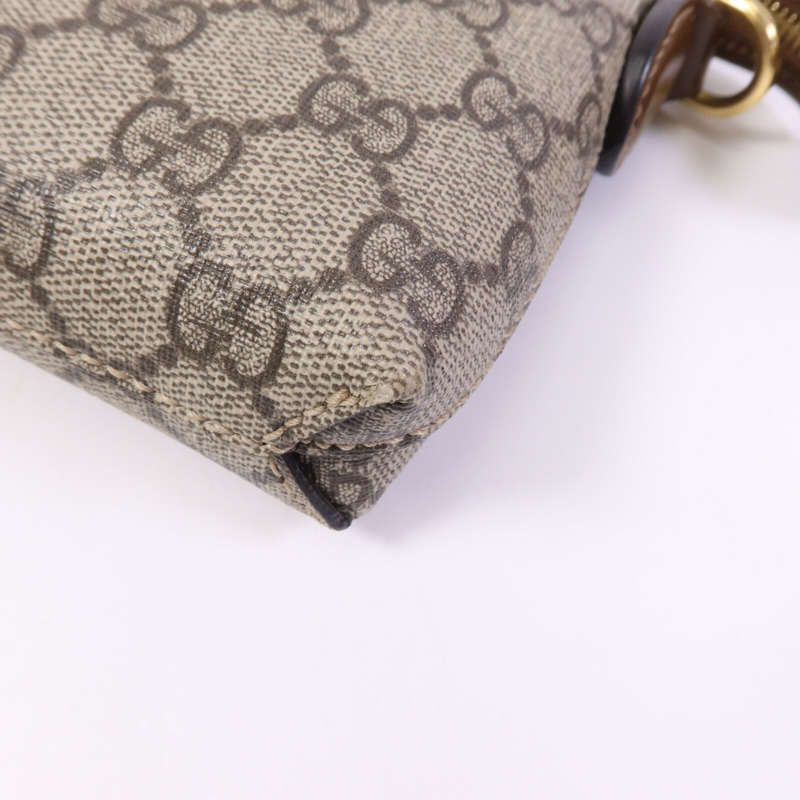 GUCCI 塗層帆布Interlocking G Messenger Bag金扣肩背袋-9