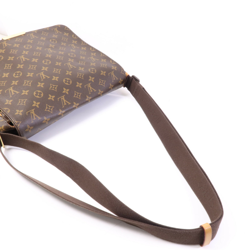 LOUIS VUITTON Monogram Valmy MM Shoulder Bag金扣肩背袋-8