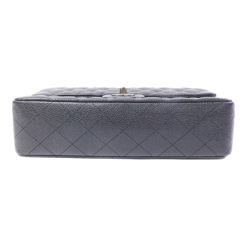 CHANEL 牛皮皮革Classic 25銀扣鏈帶肩背袋-3