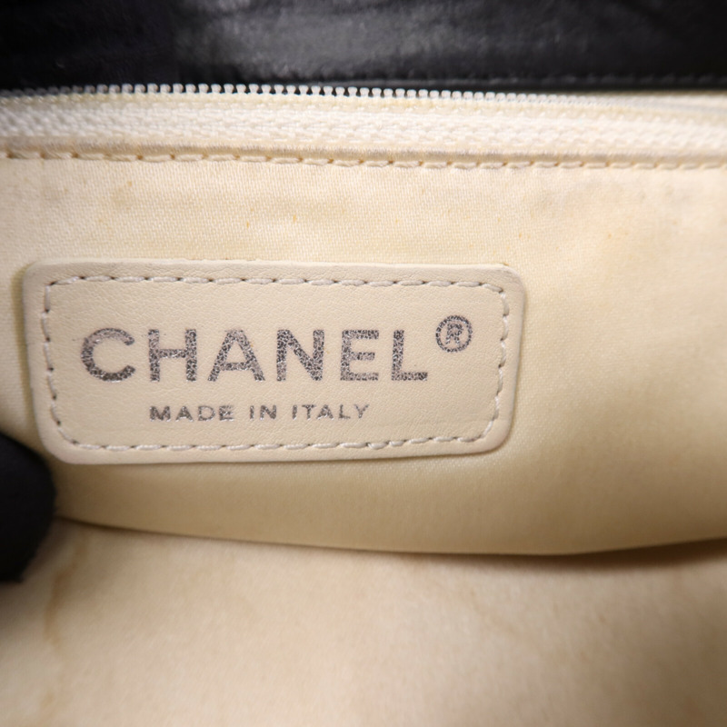 CHANEL 牛皮皮革Weat Accordion Flap銀扣鏈帶肩背袋-5