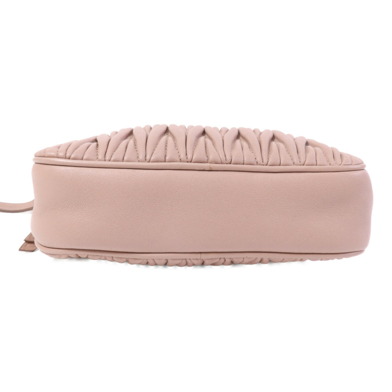Miu Miu 羊皮皮革Shoulder Bag金扣肩背袋-3
