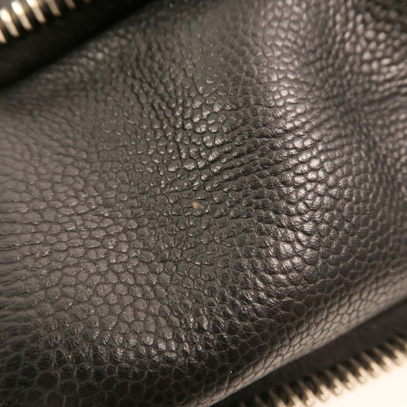 CHANEL 牛皮皮革Timeless銀扣鏈帶肩背袋-15