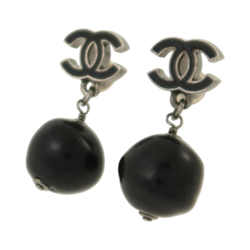 CHANEL 金屬/PVC Earrings耳環-1