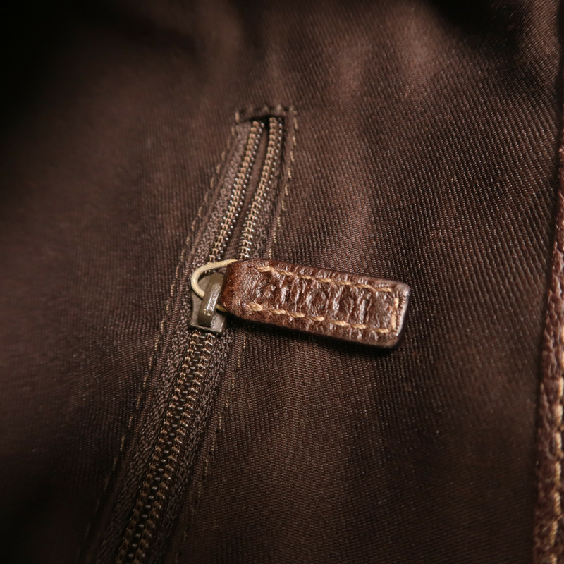 GUCCI 帆布Shoulder Bag金扣肩背袋-13