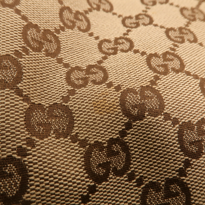 GUCCI 帆布Shoulder Bag金扣肩背袋-14
