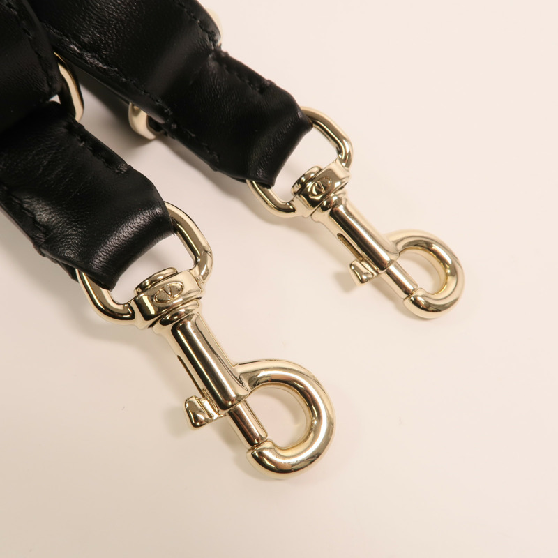 Valentino 羊皮皮革Candystud金扣手挽肩背兩用袋-9