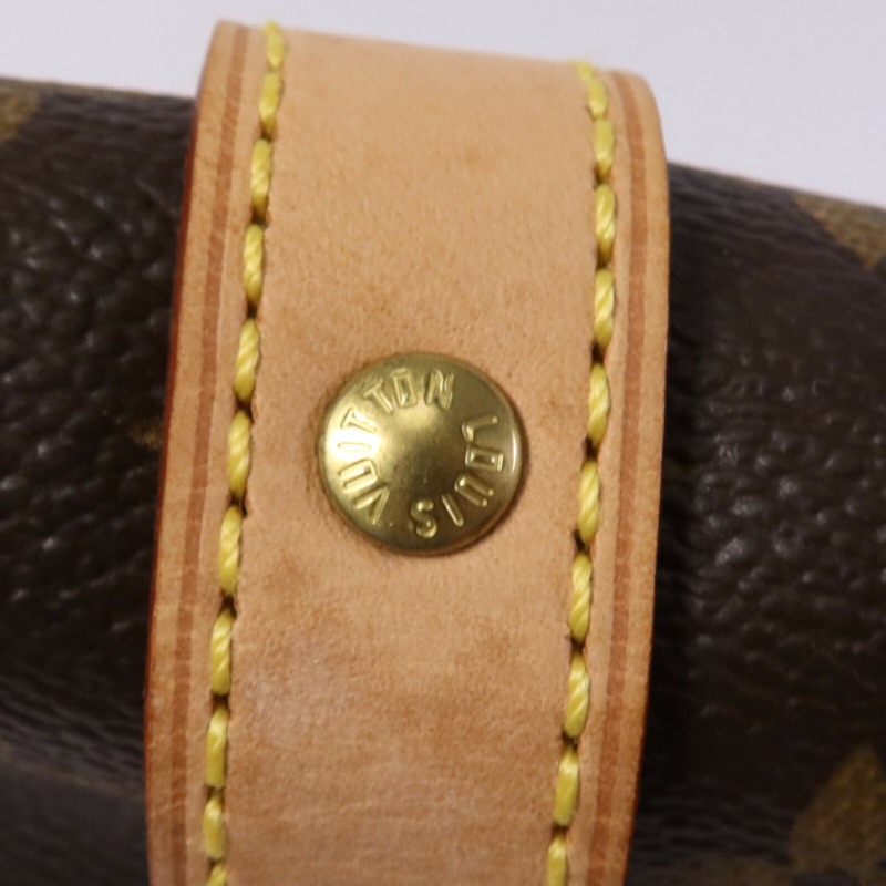 LOUIS VUITTON Monogram Saumur BB金扣手挽肩背兩用袋-8