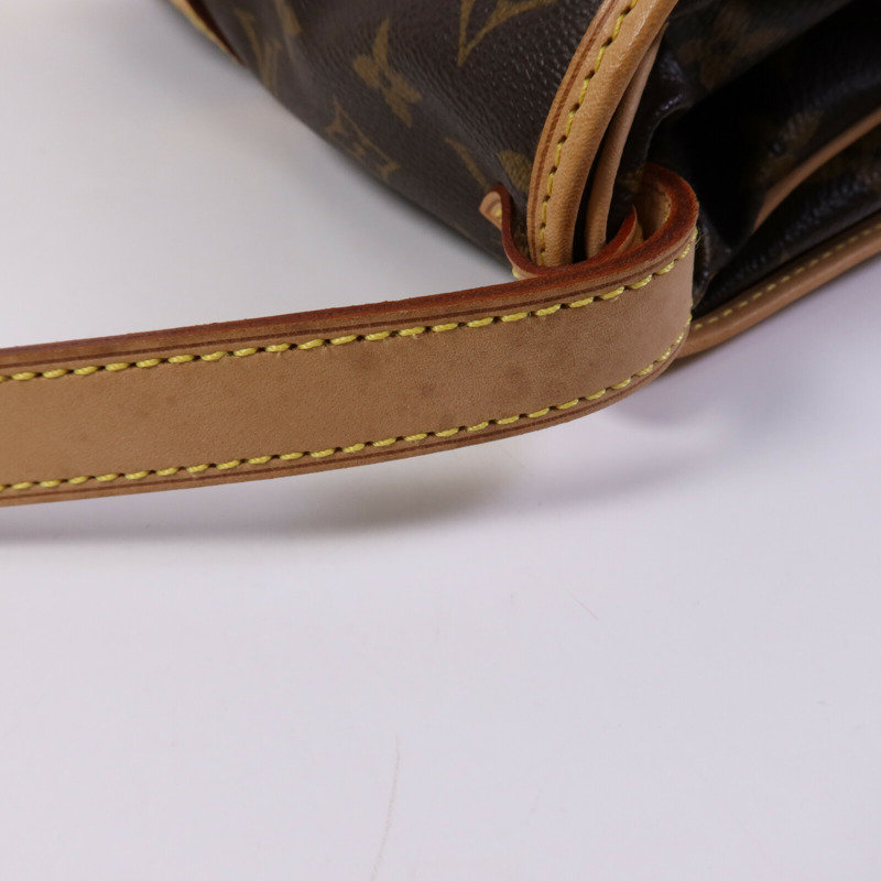 LOUIS VUITTON Monogram Saumur BB金扣手挽肩背兩用袋-20