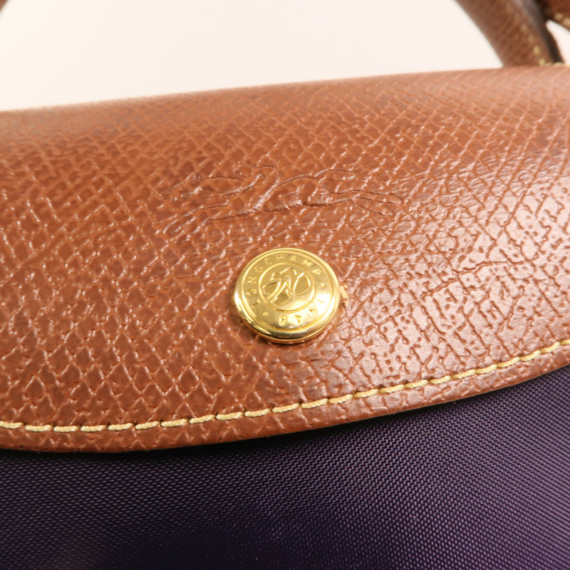 Longchamp 尼龍Le Pliage Original XL金扣手挽袋-5
