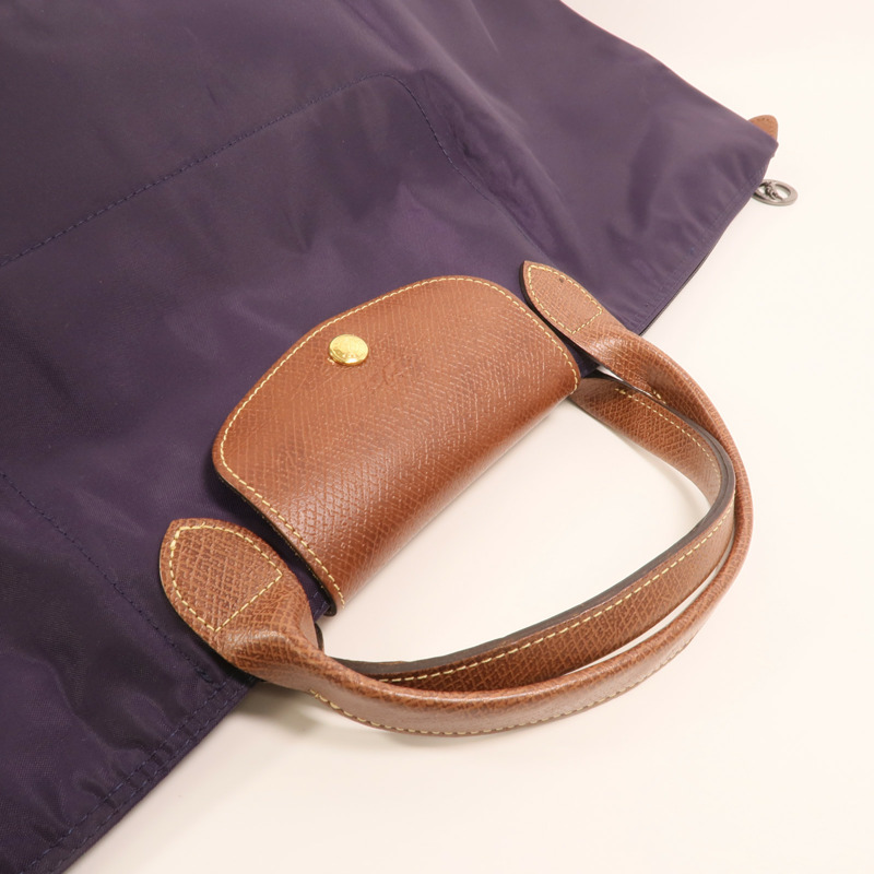 Longchamp 尼龍Le Pliage Original XL金扣手挽袋-7