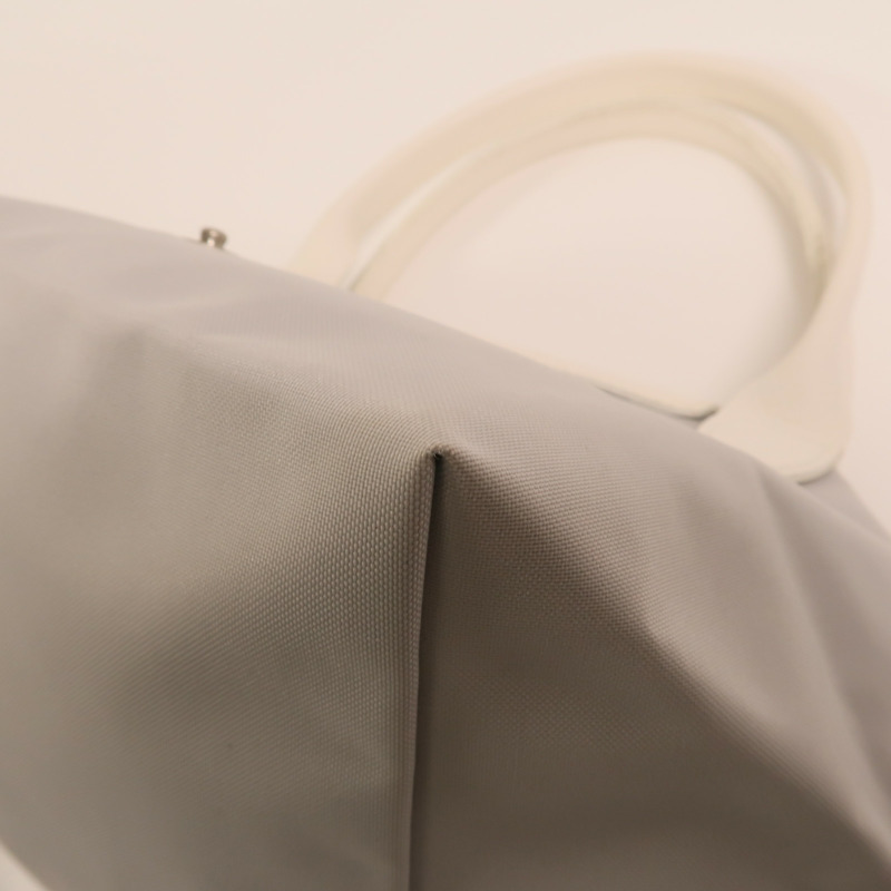 Longchamp 尼龍Le Pliage Nendo銀扣手挽袋-12