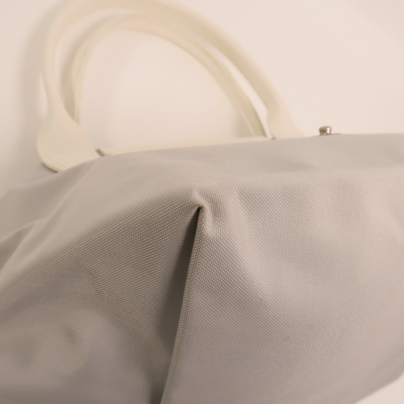 Longchamp 尼龍Le Pliage Nendo銀扣手挽袋-13