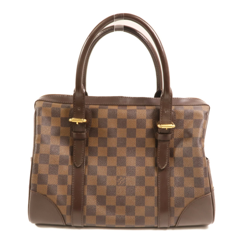 LOUIS VUITTON Damier Berkeley金扣手挽袋-1