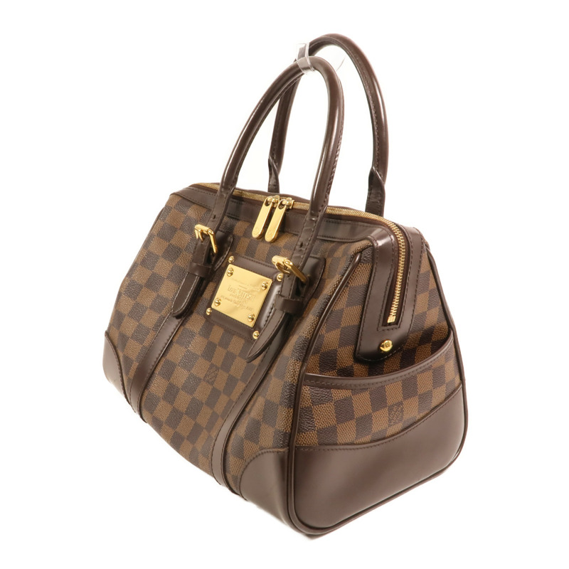 LOUIS VUITTON Damier Berkeley金扣手挽袋-2