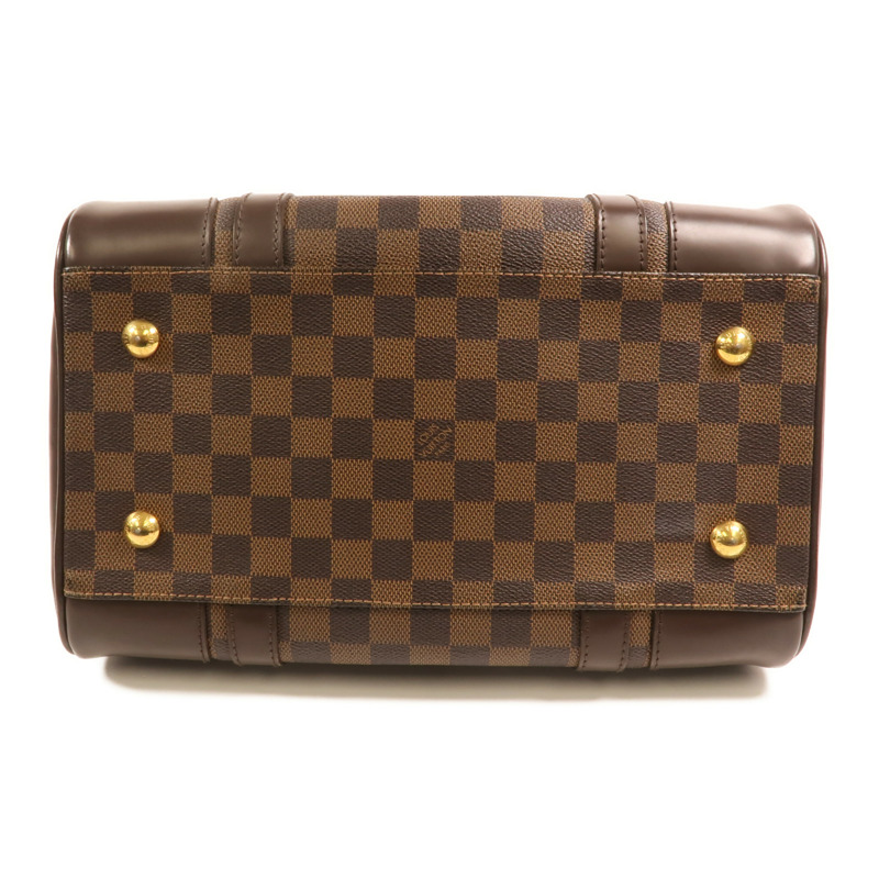 LOUIS VUITTON Damier Berkeley金扣手挽袋-3