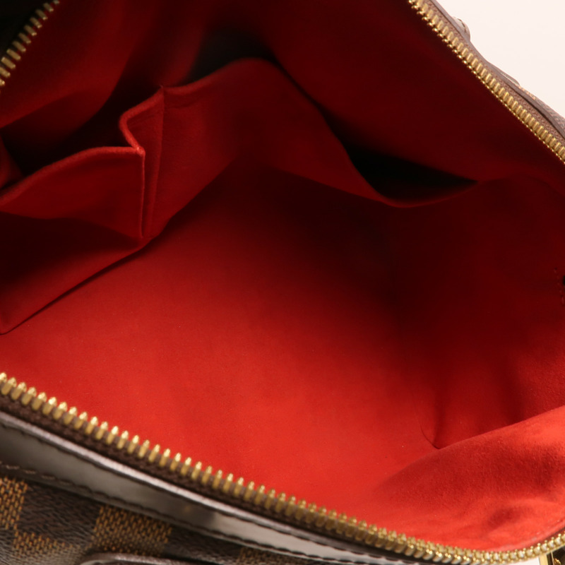 LOUIS VUITTON Damier Berkeley金扣手挽袋-4