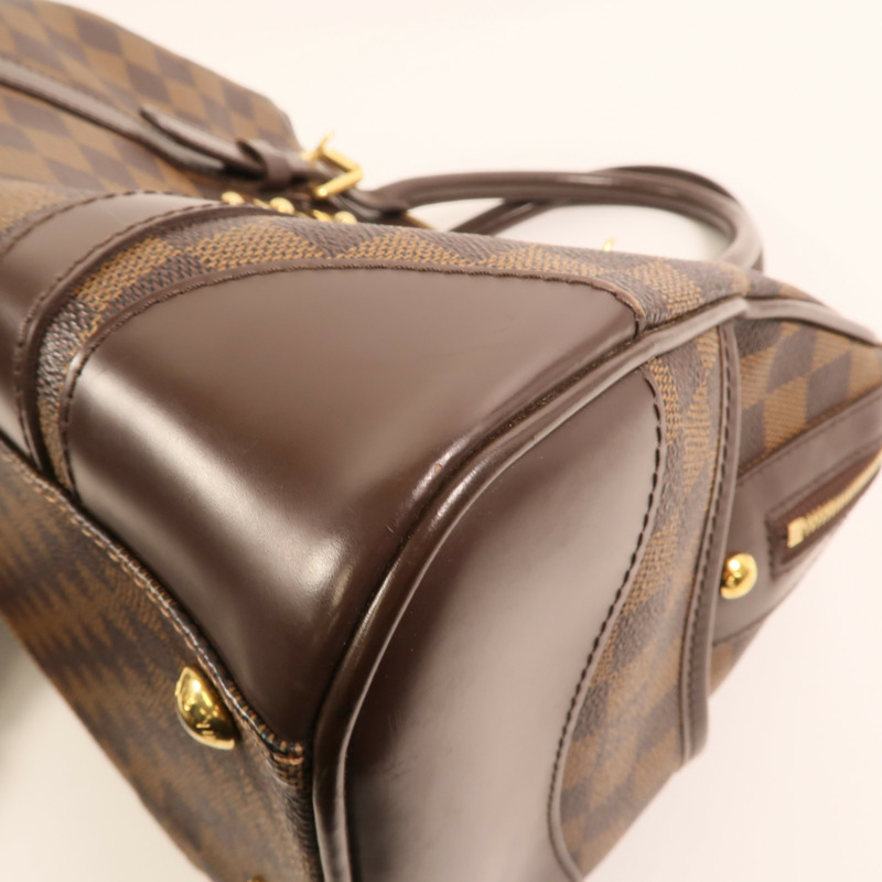 LOUIS VUITTON Damier Berkeley金扣手挽袋-9