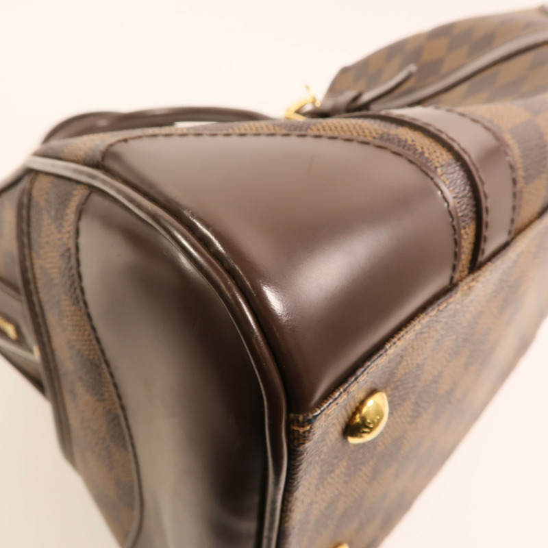 LOUIS VUITTON Damier Berkeley金扣手挽袋-10
