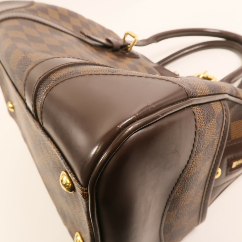 LOUIS VUITTON Damier Berkeley金扣手挽袋-11