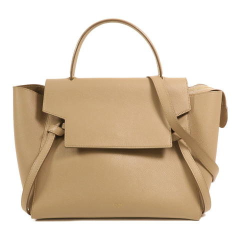 CELINE 牛皮皮革Mini Belt Bag金扣手挽肩背兩用袋
