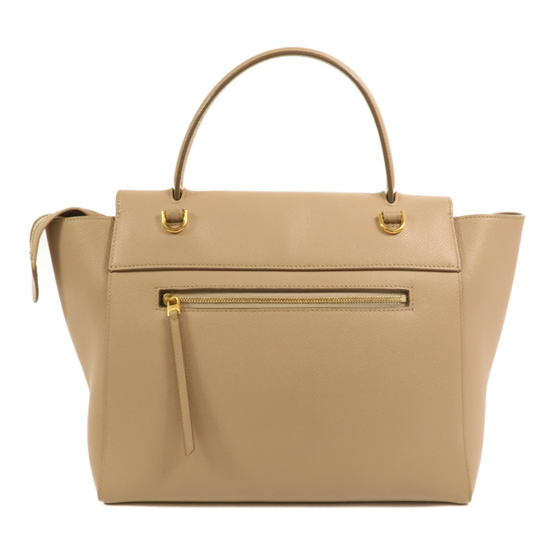 CELINE 牛皮皮革Mini Belt Bag金扣手挽肩背兩用袋-1