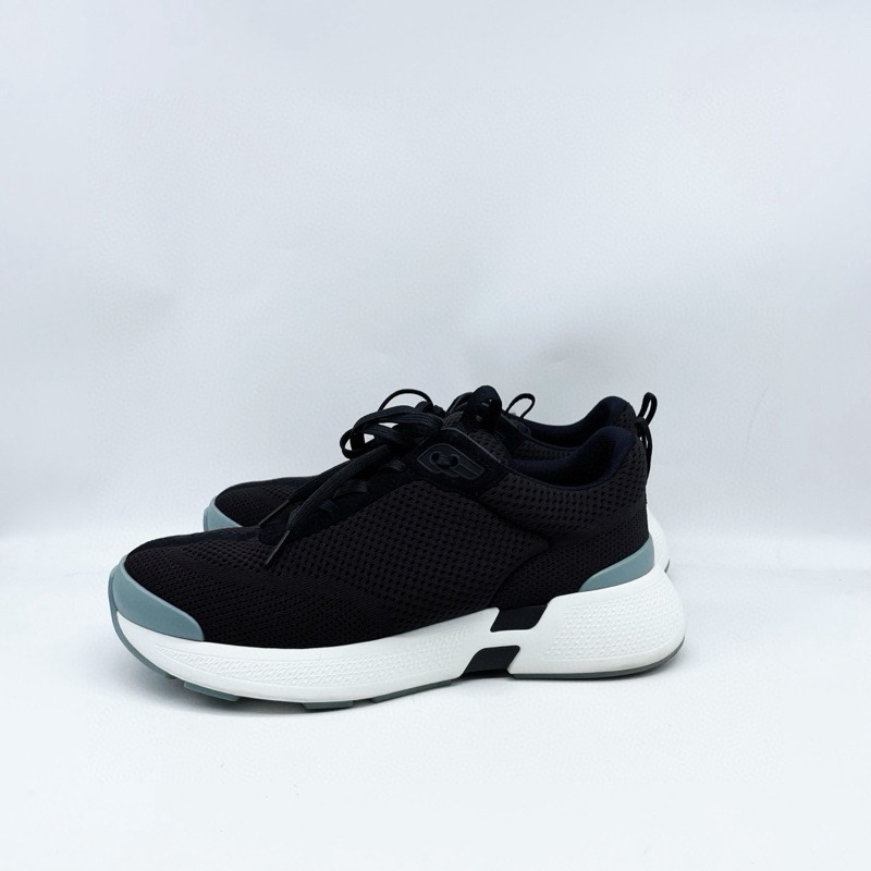 Hermes 愛馬仕 男士Heros黑色運動鞋休閒鞋 41.5碼 無附件-0