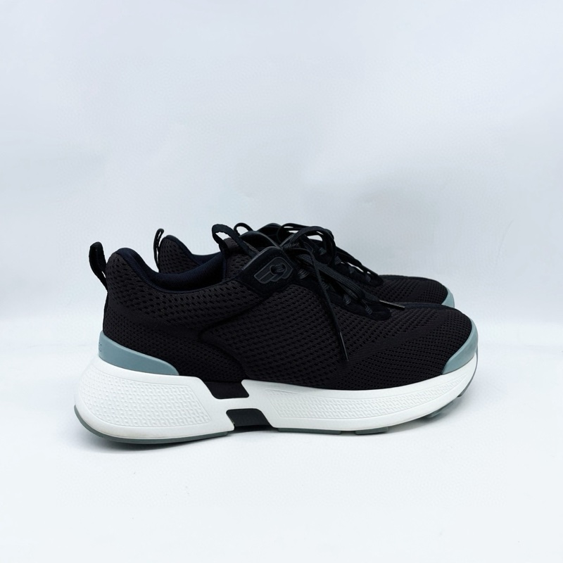 Hermes 愛馬仕 男士Heros黑色運動鞋休閒鞋 41.5碼 無附件-1