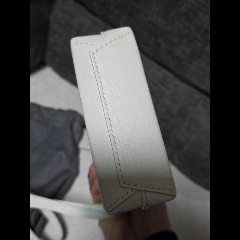 [全新]Balenciaga 巴黎世家 迷你托特包 手機包 白色-4