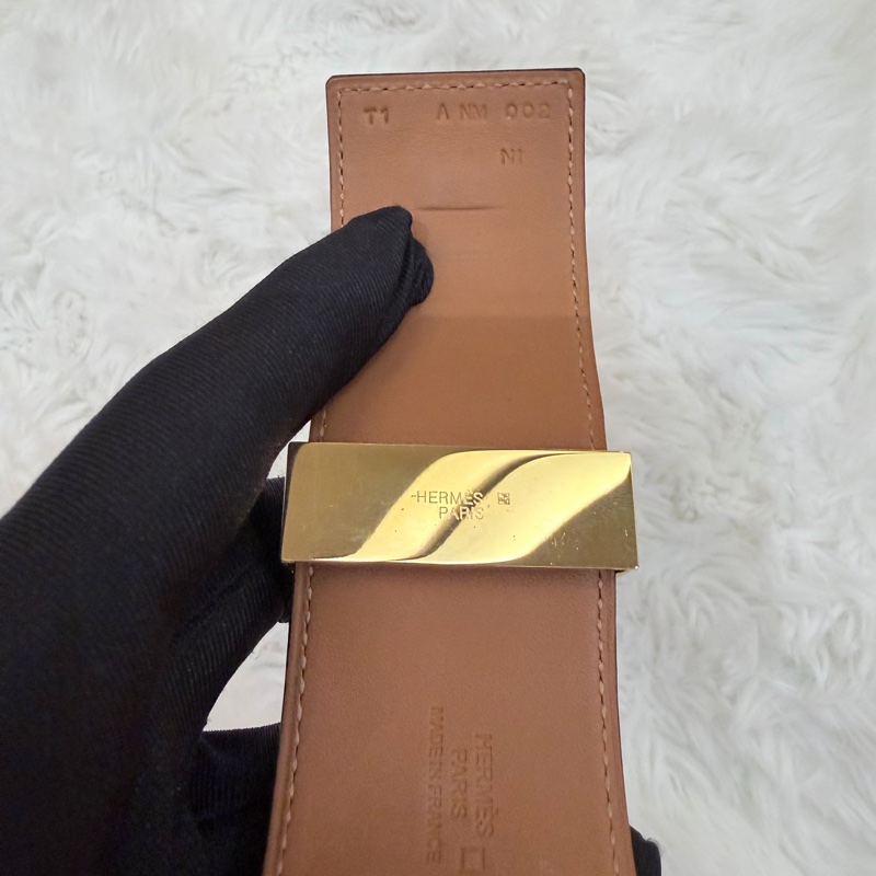 Hermes/ Collier de Chien (CDC)/ 紫金 鱷魚皮-15