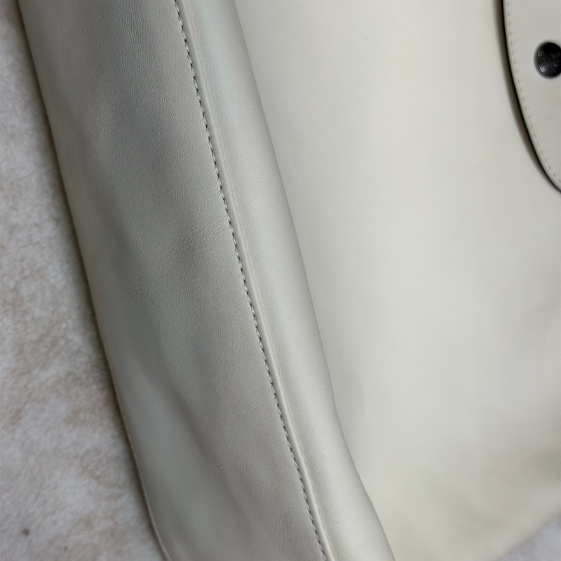 Longchamp LE PLIAGE XTRA系列牛皮肩揹袋(中/米白)-8