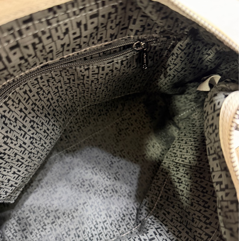 Longchamp LE PLIAGE XTRA系列牛皮肩揹袋(中/米白)-19