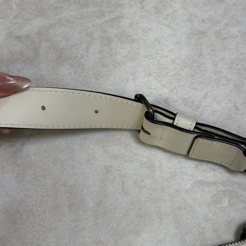 Longchamp LE PLIAGE XTRA系列牛皮肩揹袋(中/米白)-21