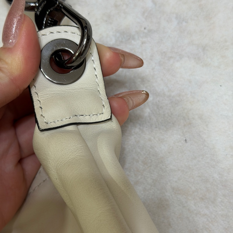 Longchamp LE PLIAGE XTRA系列牛皮肩揹袋(中/米白)-33